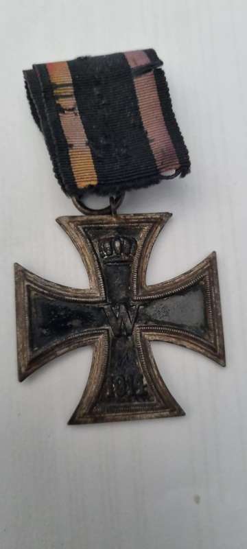 WW1 GERMAN IRON CROSS MEDAL SECOND CLASS