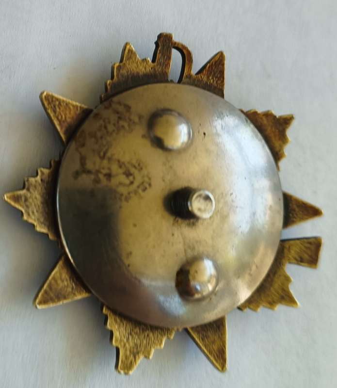 WW2 RUSSIAN MEDAL FIRST CLASS - ORDER OF THE PATRIOTIC WAR