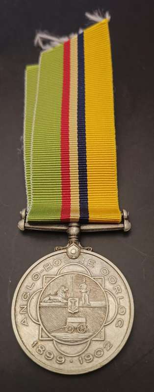 BOER WAR ABO MEDAL - VRYHEID COMMANDO