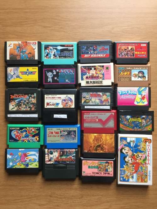 Nintendo famicom games (nes)