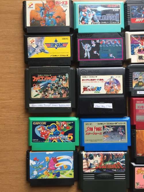 Nintendo famicom games (nes)