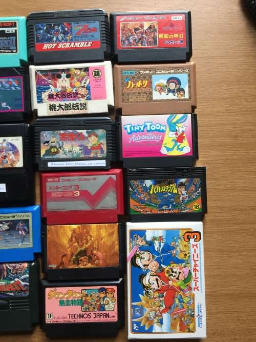 Nintendo famicom games (nes)