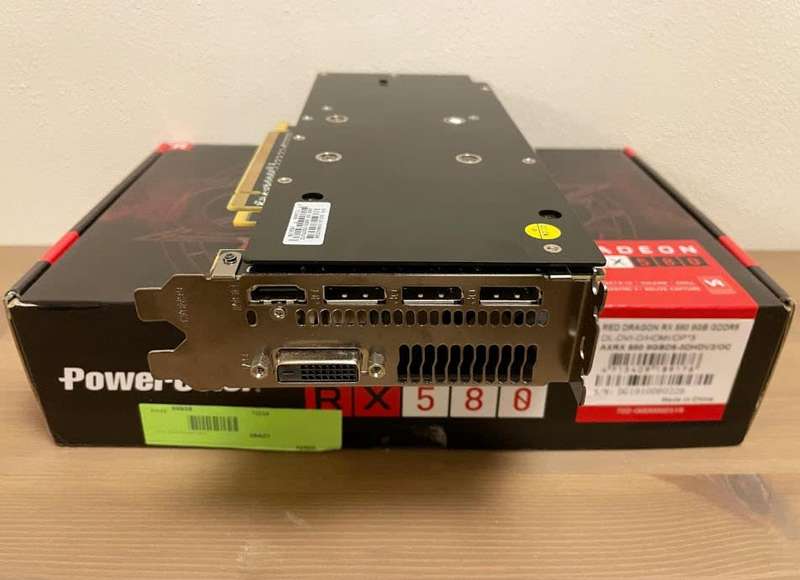 PowerColor RX580 4GB Red Dragon ** GAMING GRAPHICS CARD ** GOOD CONDITION