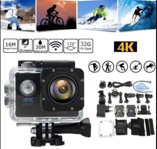 Waterproof 4K Wifi HD 1080P Ultra Sports Action Camera
