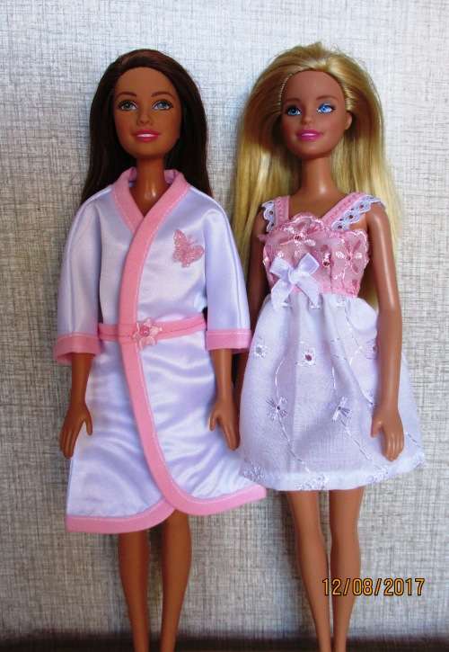 Barbie summer nightie with gown and panties.