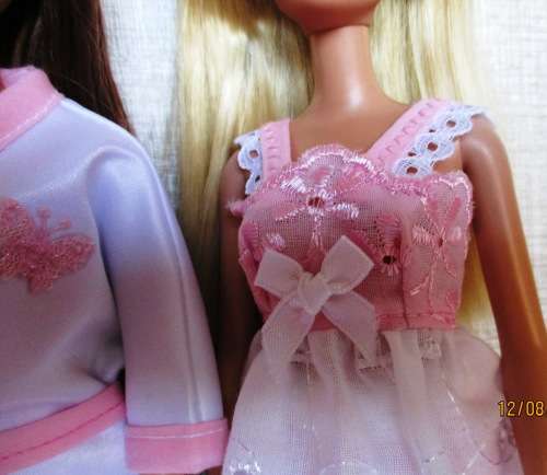 Barbie summer nightie with gown and panties.