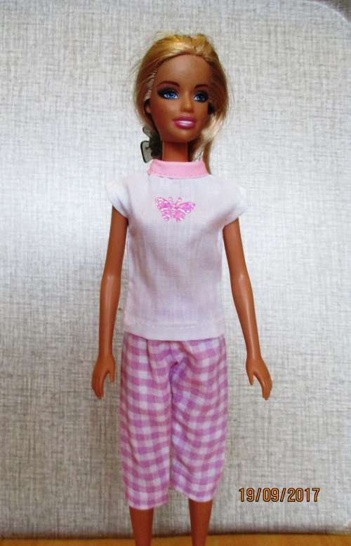 Barbie SUMMER HOLIDAY No5 : 6 outfits plus SLEEPING BAG and CARRY BAG.