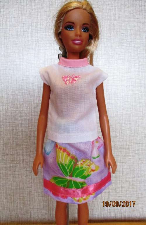 Barbie SUMMER HOLIDAY No5 : 6 outfits plus SLEEPING BAG and CARRY BAG.