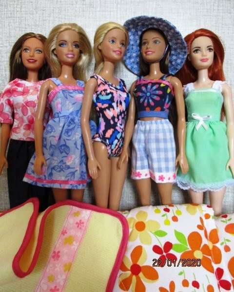 Barbie doll's SUMMER HOLIDAY SET No. 6