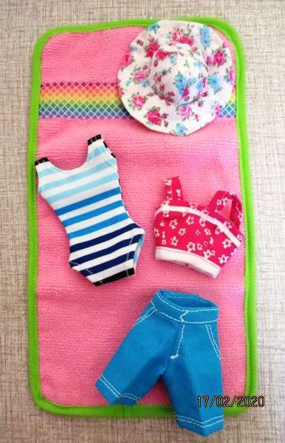 Barbie doll's SUMMER HOLIDAY set no. 7