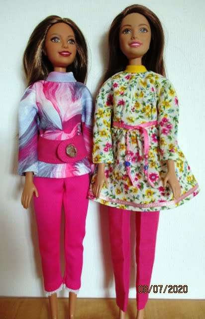 Barbie winter warmers set - six pieces plus belt