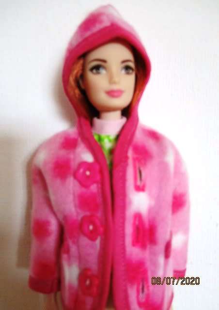 Barbie winter warmers set - six pieces plus belt
