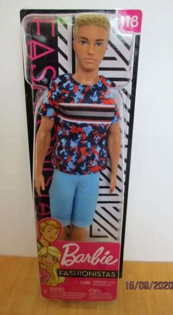 Ken doll NEW IN BOX - fashionista number 118
