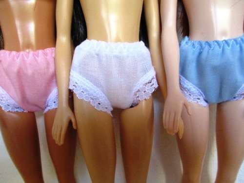 Barbie doll`s three pack of panties