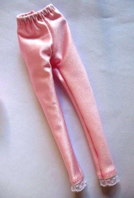 Barbie doll`s party dress with petticoat and leggings