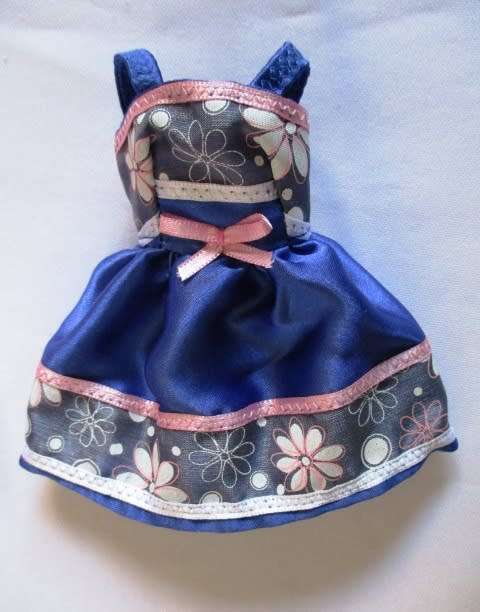Barbie doll`s party dress with petticoat and leggings