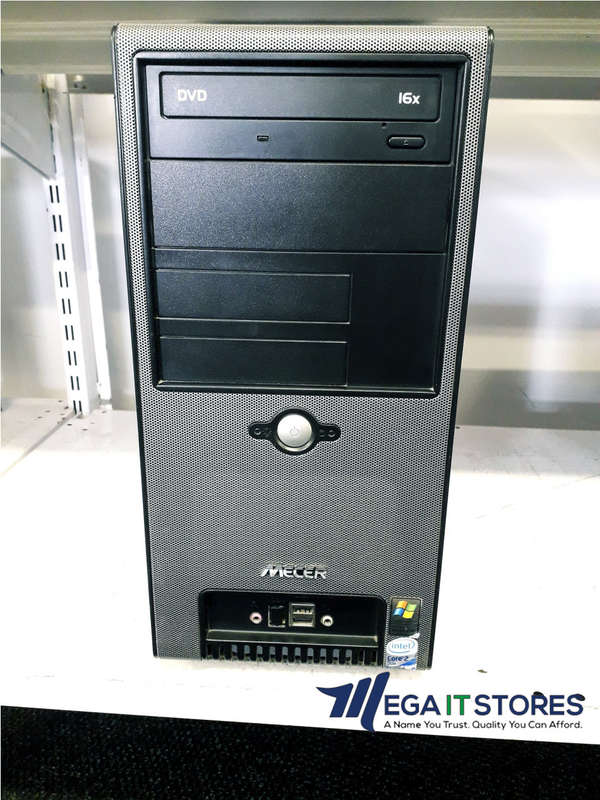 Mixed Mecer Core 2 Duo Desktop Computers