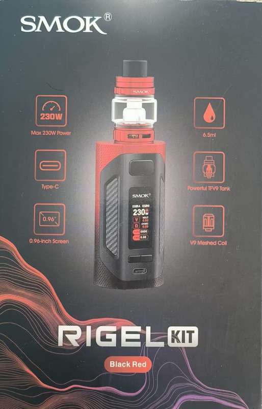 Smok Rigel Kit - Black Red