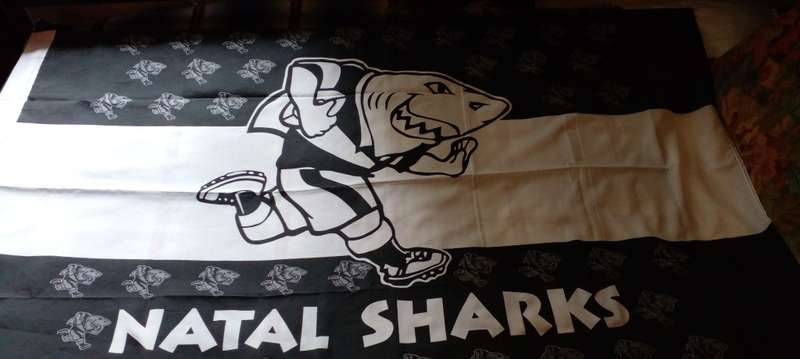 Natal Sharks Rugby Team Flag