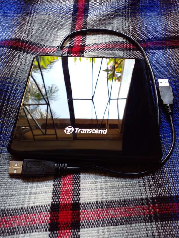 Transcend Slim Portable DVD Writer