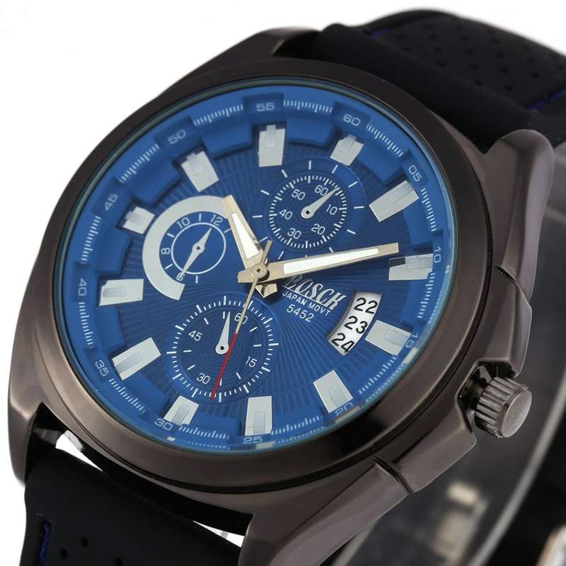 BOSCK 5452 Unisex Sport Business Quartz Watch