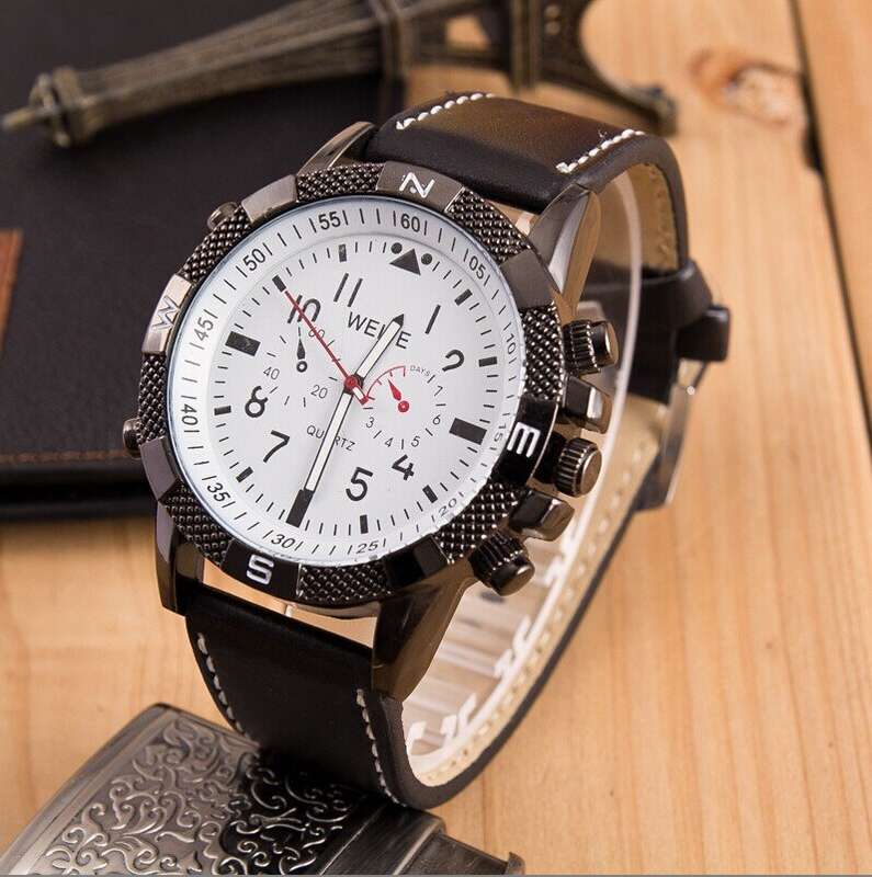 Weite Quartz WATCH Watches Sports Mens Wristwatch