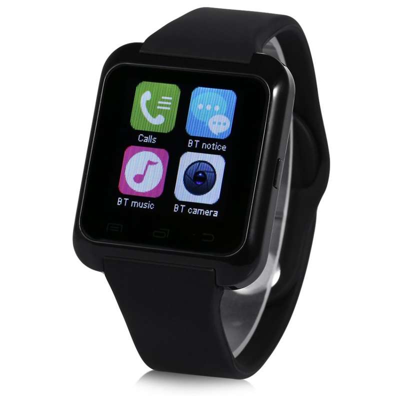 BLACK U80 Smart Bluetooth Watch Call Message Reminder Sleep Monitor