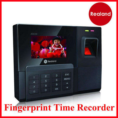 Color Screen Fingerprint Time Clock Attendance System Recorder With ID Card Reader +USB