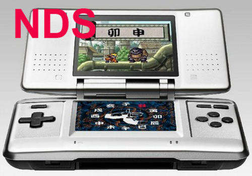 Nintendo DS NDS Game Console Dual Screens Touch Screen + R4 Slot + 2GB TF Card with 40 Games