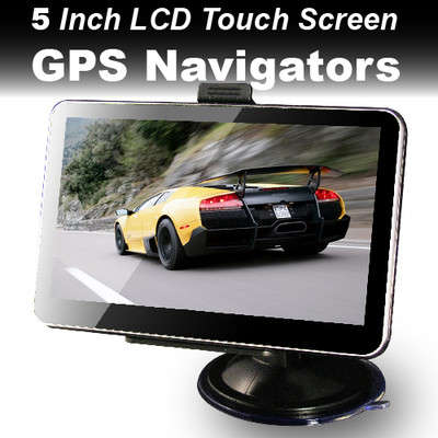 5" Car GPS Navigation Windows CE6 with FREE 4GB Memory SA Map Preloaded MP3 MP4 GPS Receiver