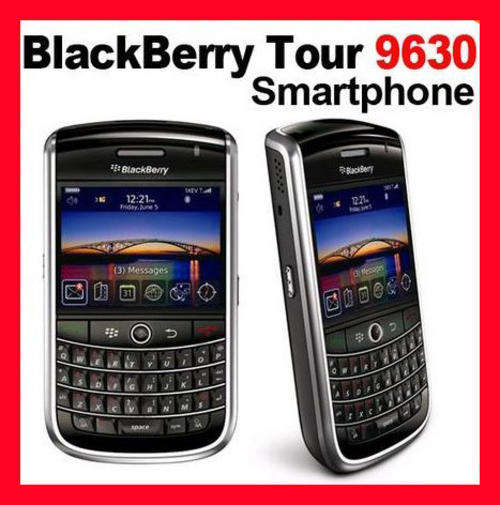 Genuine Blackberry Tour 9630 3G GPS QERTY SMARTPHONE Boxed with all accessories Unlocked