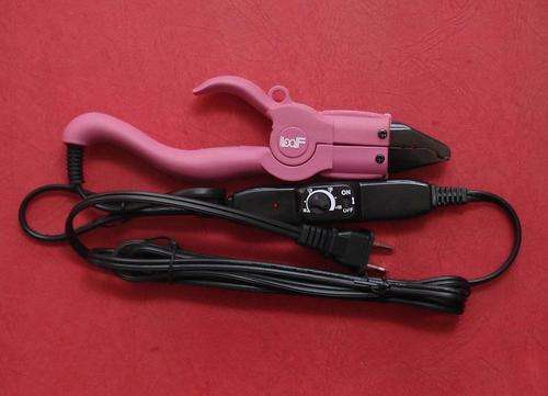 New Adjustable Pink Pro Hair Extension Fusion Iron