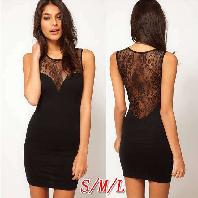 Sexy Womens Lace Club Evening Party Short Skirt Dress