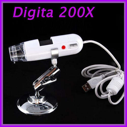 USB Digital Microscope 1.3MP, 200x Magnification