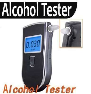 Professional Police LED Digital Breathalyzer Analyzer Breath Alcohol Tester