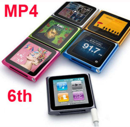 6th Generation Clip Style MP3 MP4 Player 8GB (16GB/32GB Optional)