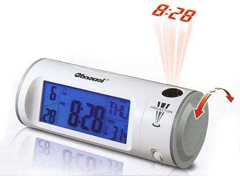 Sound Activated Digital Projection Clock