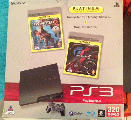 SONY PLAYSTATION 3 , 320GIGS + EXTRAS