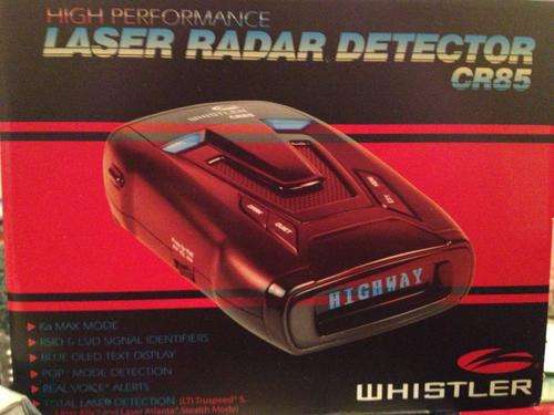 whistler laser radar detector CR85