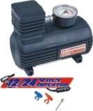300PSI 12V DC MINI CAR TYRE INFLATER/ COMPRESSOR  (& FOR BALLS, RUBBER BOATS, ETC)