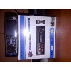 Ice power car radio with detachable face