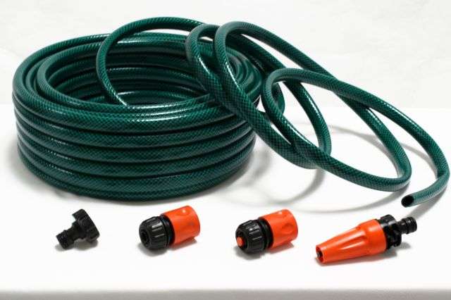 20M GARDEN HOSE WITH TAP CONNECTORS