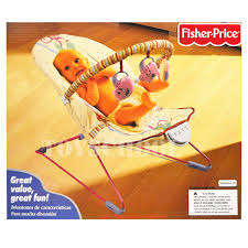 Fisher Price Baby Infant Soothe'N Play Bouncer Rocker with Activity Bar