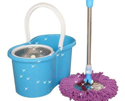 SPINNING MAGIC MOP STAINLESS STEEL DRUM
