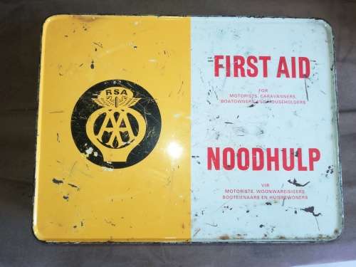 Very Old AA First Aid Kit