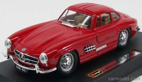 Bburago 1/24 1954 Mercedes Benz 300sl - Red