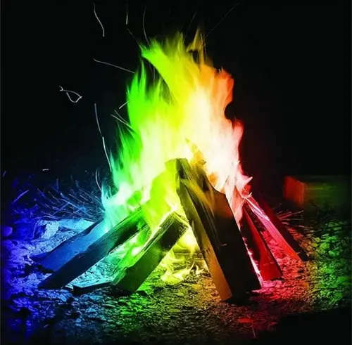 Pack of 5 Magical Flame Colour (30g each) GREAT FOR CAMP FIRE CHRISTMAS AND NEW YEAR!!!!