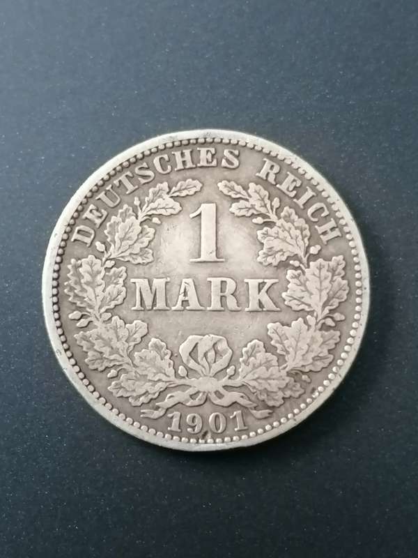 1901 Deutsches Reich 1 Mark