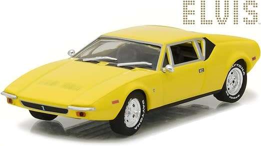 RARE!!! ELVIS!!! GREENLIGHT 1:43 SCALE 1971 DE TOMASO PANTERA ELVIS CHASE VERSION