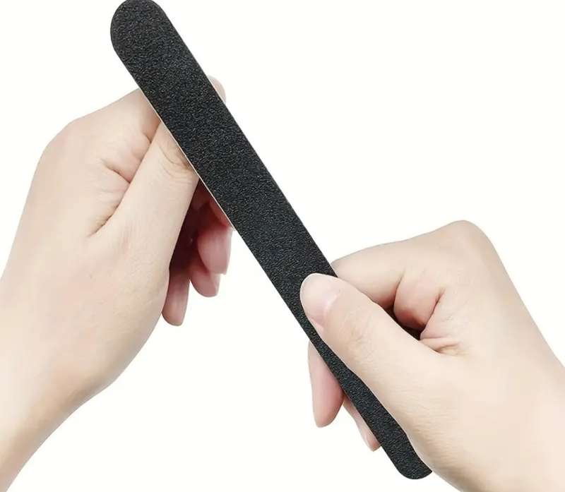 10 Pcs Professional Double Sided 100/180 Grit Nail Files